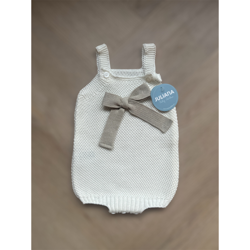 Juliana gebreide romper set